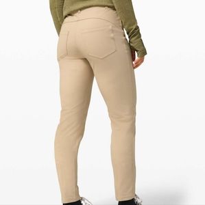 Lululemon city sleek slim fit HR pant 25
